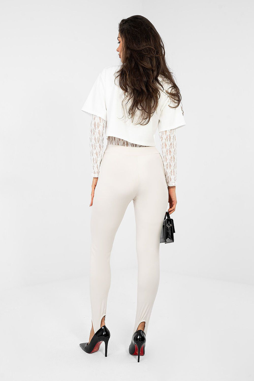 Leggings lunghi in morbidissimo tessuto burro - KATY