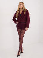 Rosso / Universale Leggings lunghi in pizzo - 222329