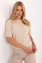 Maglia a manica corta in viscosa e modal - 216866