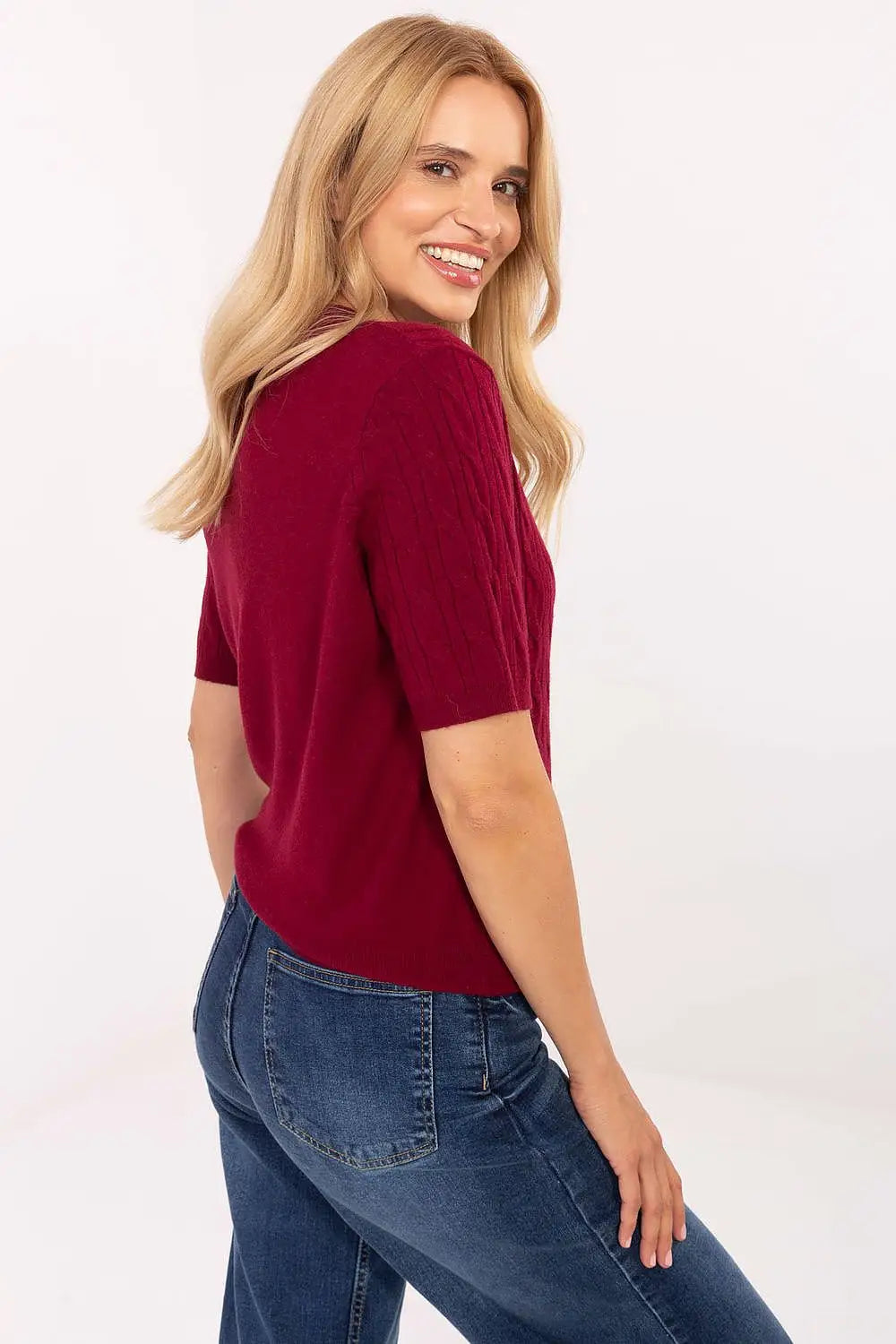 Maglia a manica corta in viscosa e modal - 216866