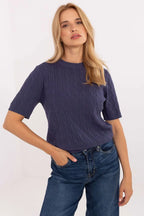 Maglia a manica corta in viscosa e modal - 216866