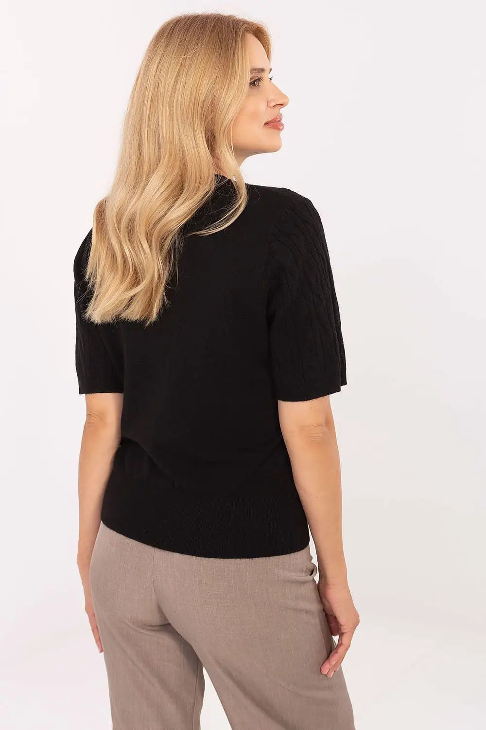 Maglia a manica corta in viscosa e modal - 216866