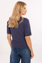 Maglia a manica corta in viscosa e modal - 216866