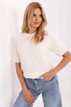 Maglia a manica corta in viscosa e modal - 216866