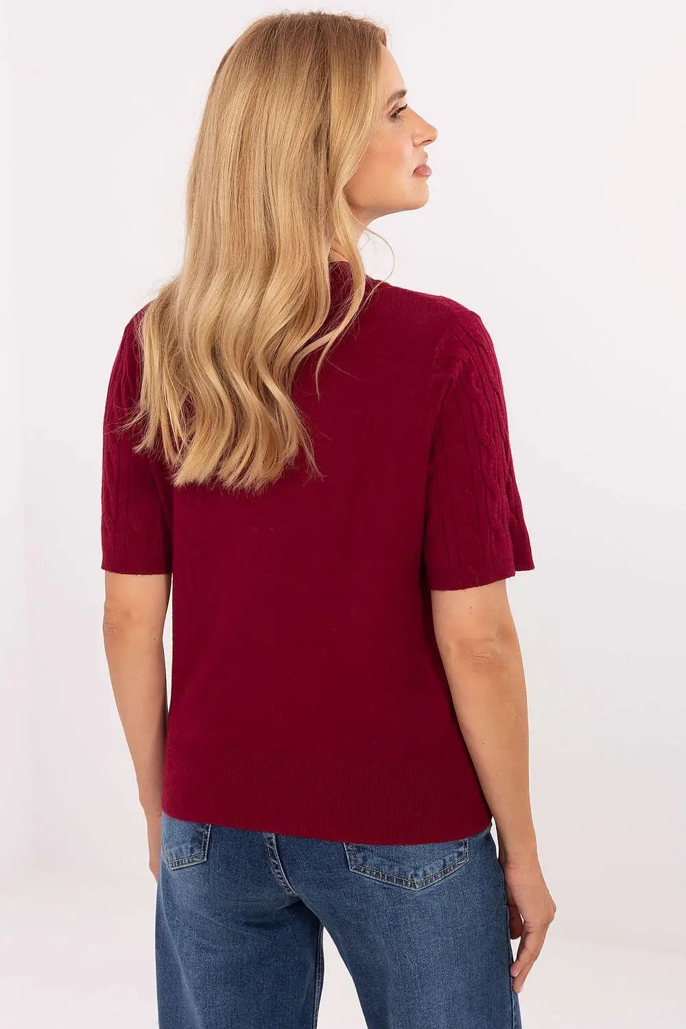 Maglia a manica corta in viscosa e modal - 216866