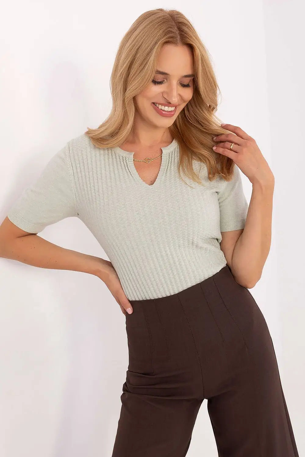 Maglia a manica corte coste - 216767