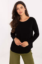 Nero / Universale Maglia basic da donna - 216669M