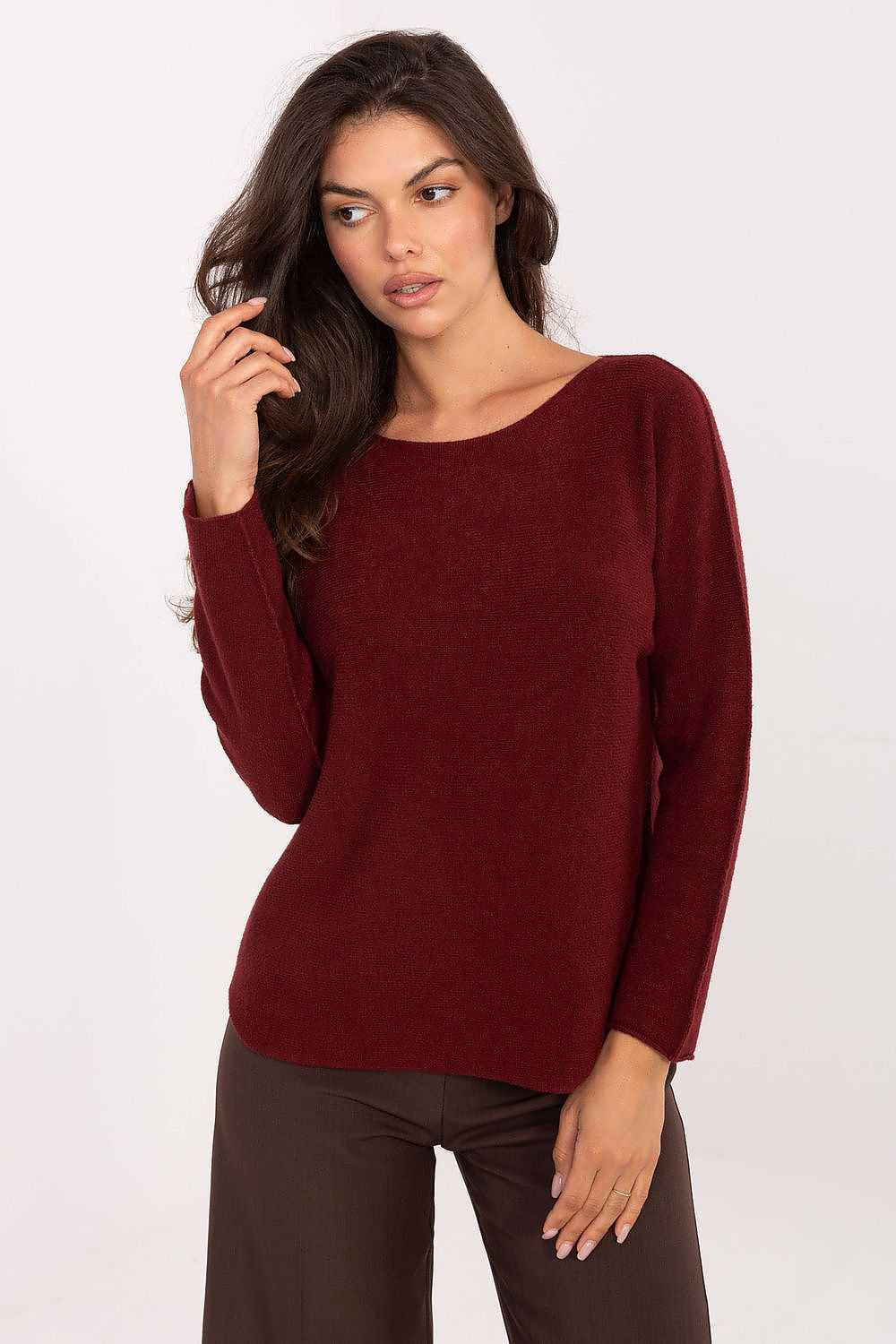 Rosso / Universale Maglia basic da donna - 216669M