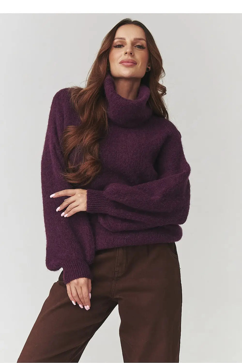 Maglia Collo alto in misto lana Alpaca - 220791