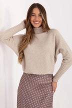 Maglia collo alto in viscosa - 219894