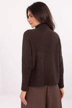 Maglia collo alto in viscosa - 219894
