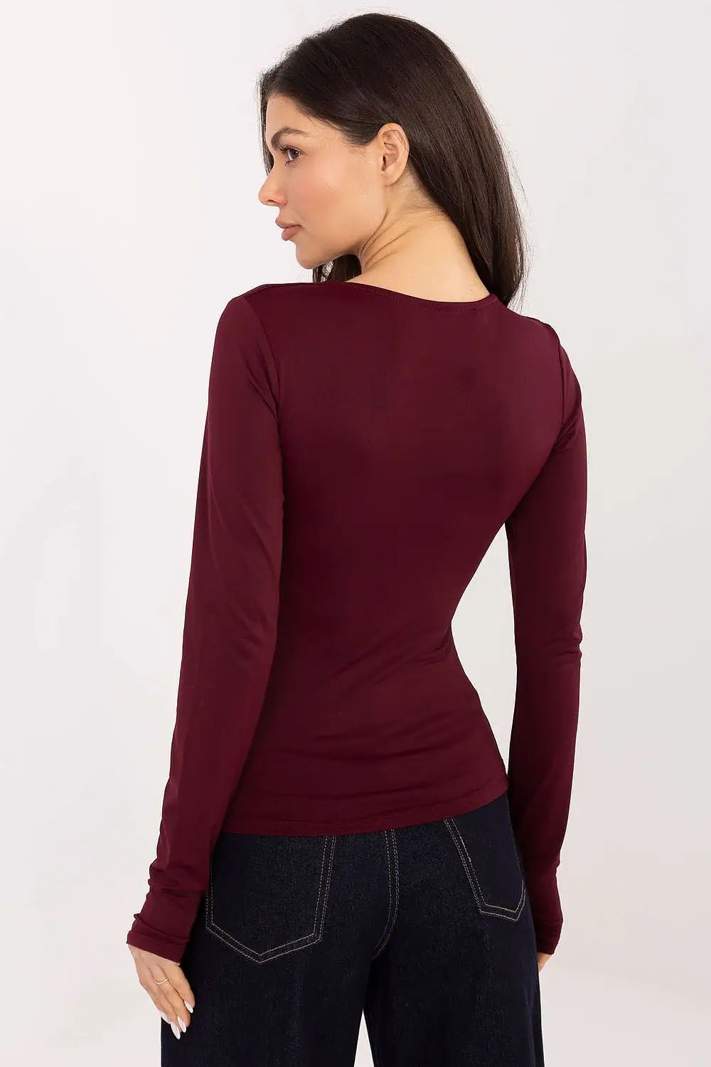 Maglia dona scollo a V profondo - 221097