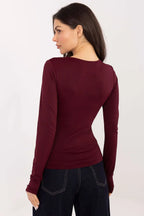 Maglia dona scollo a V profondo - 221097