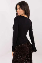 Maglia dona scollo a V profondo - 221097