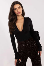 Maglia dona scollo a V profondo - 221097