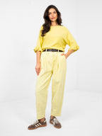 Maglia Elegante con Maniche a Volant in Viscosa (Constance)