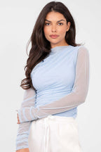 Maglia elegante e versatile in voile - 223477