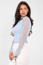 Maglia elegante e versatile in voile - 223477