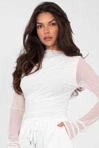 Maglia elegante e versatile in voile - 223477