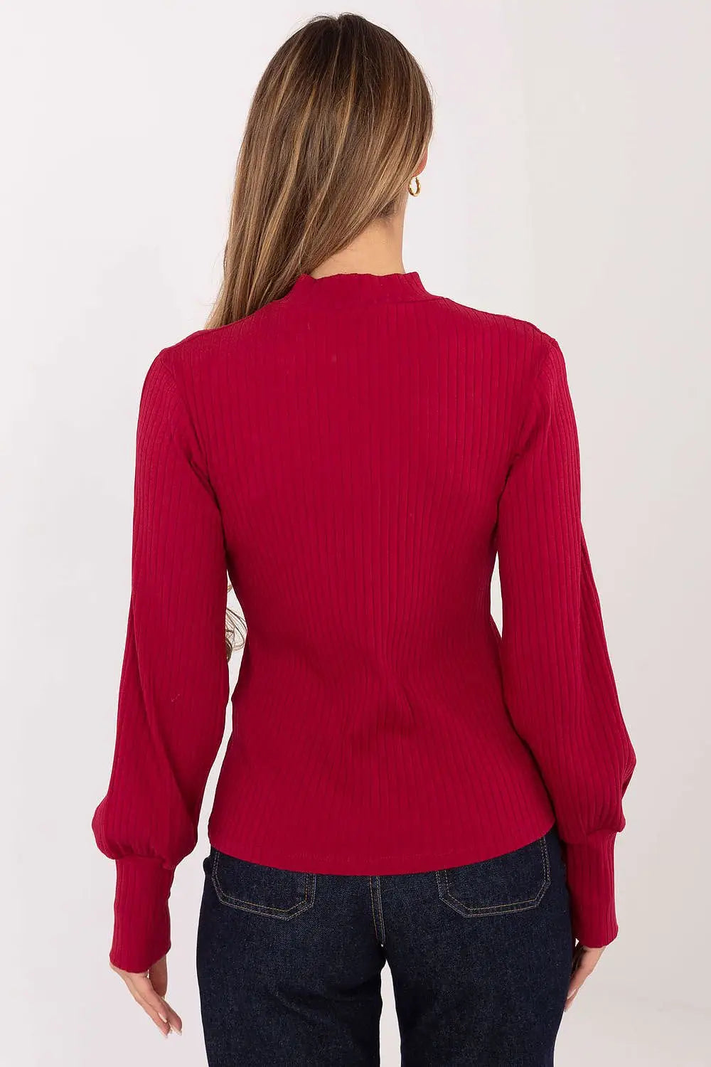 Maglia in cotone con a sbuffo - 221824