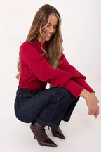 Maglia in cotone con a sbuffo - 221824