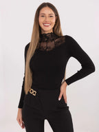 Maglia in viscosa con pizzo - 221407