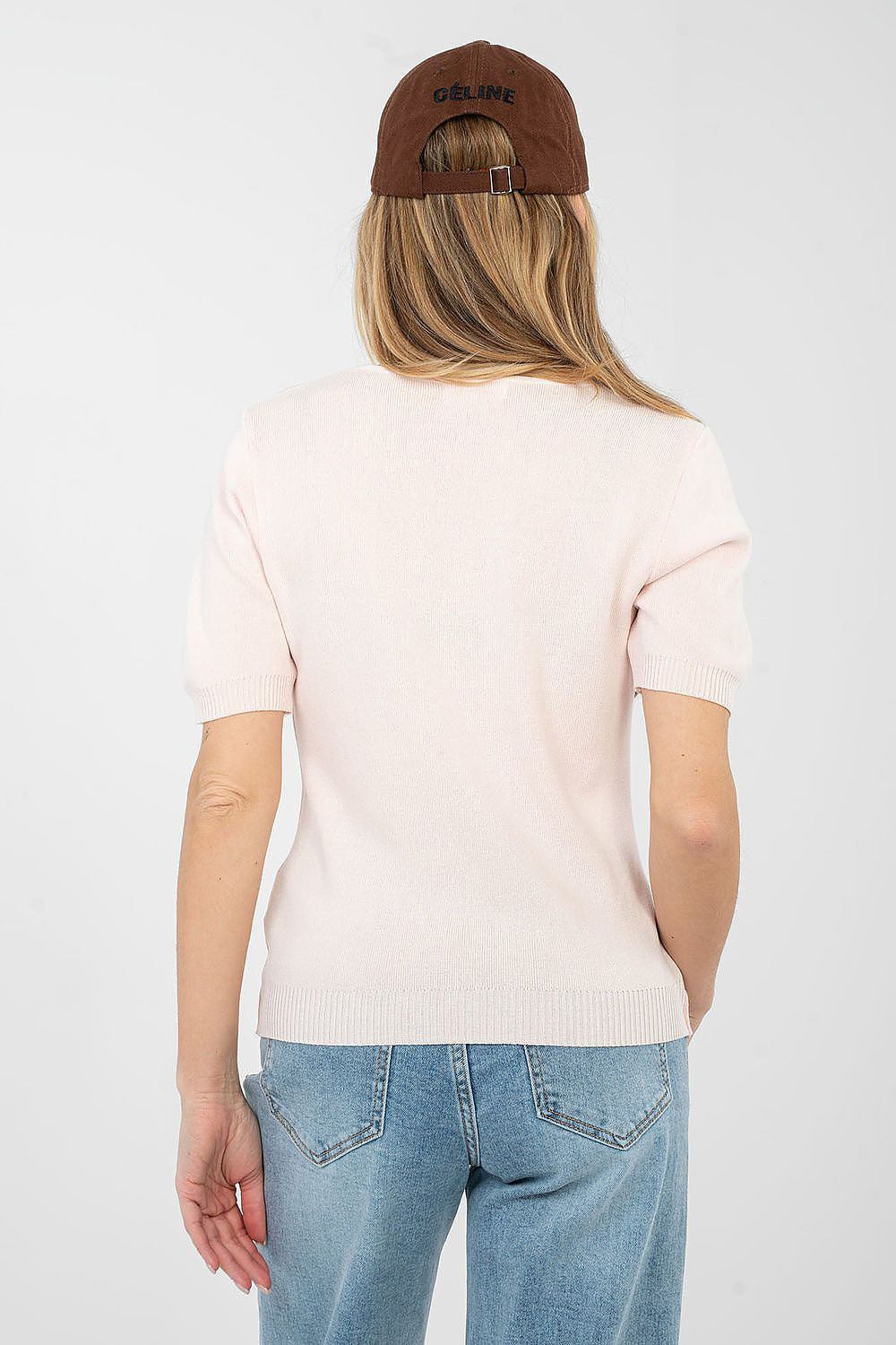 Maglia a manica corta versatile in viscosa elasticizzata