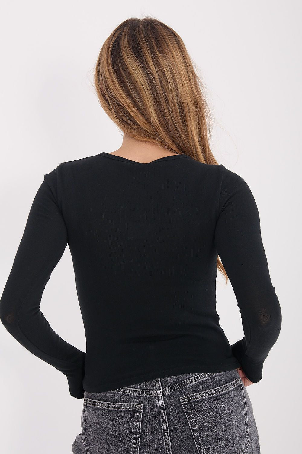 Maglia a manica lunga in cotone 100% di alta qualità