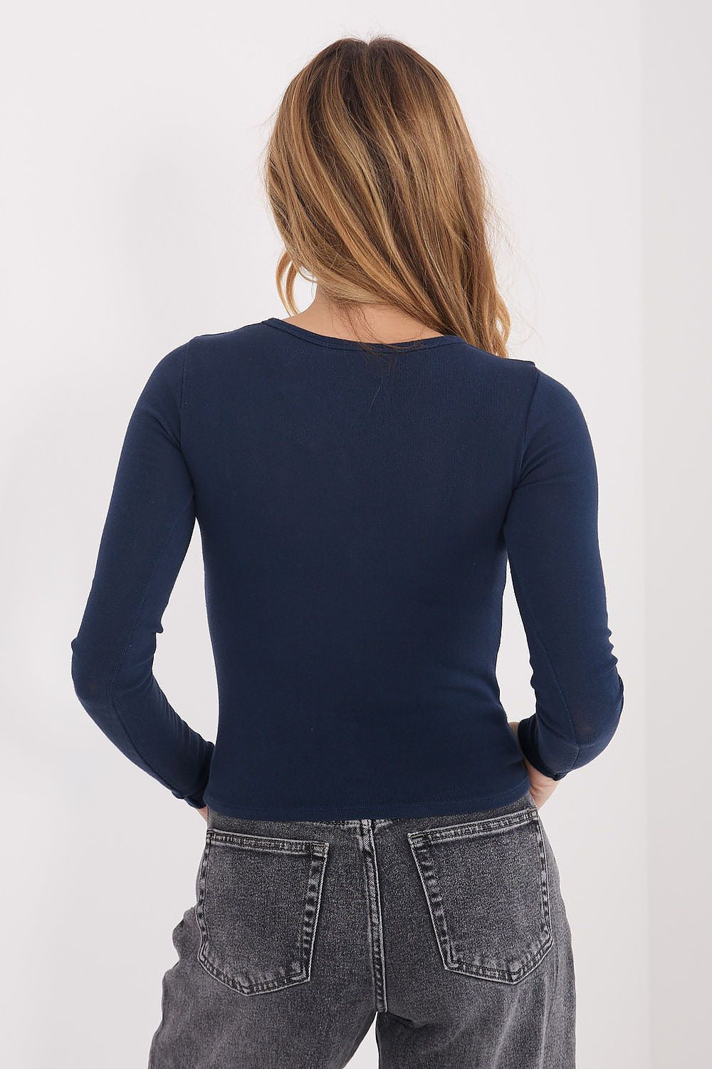 Maglia a manica lunga in cotone 100% di alta qualità