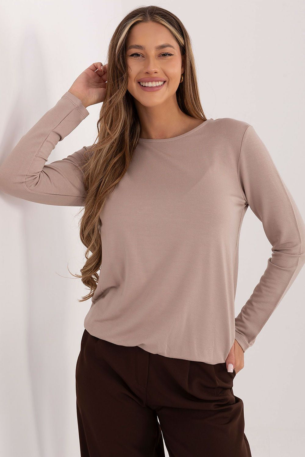 Beige 2 / Universale Maglia in micro modal - 222426