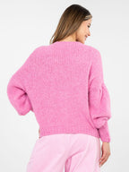 Maglia oversize con maniche a sbuffo (Ludovica)