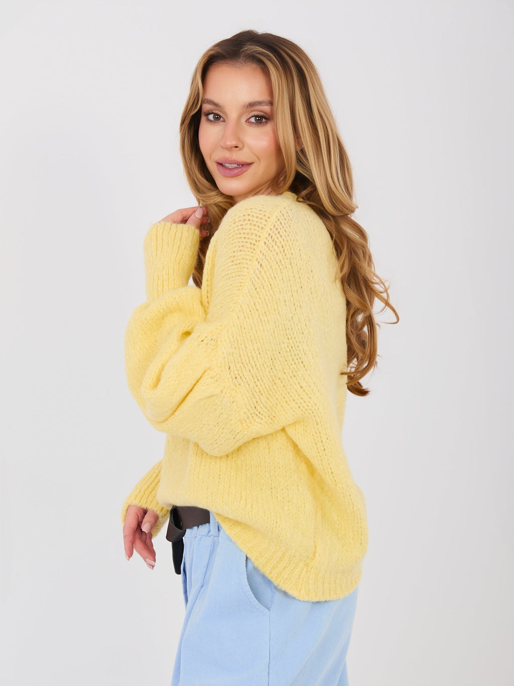 Maglia oversize con maniche a sbuffo (Ludovica)