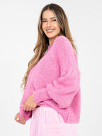Maglia oversize con maniche a sbuffo (Ludovica)