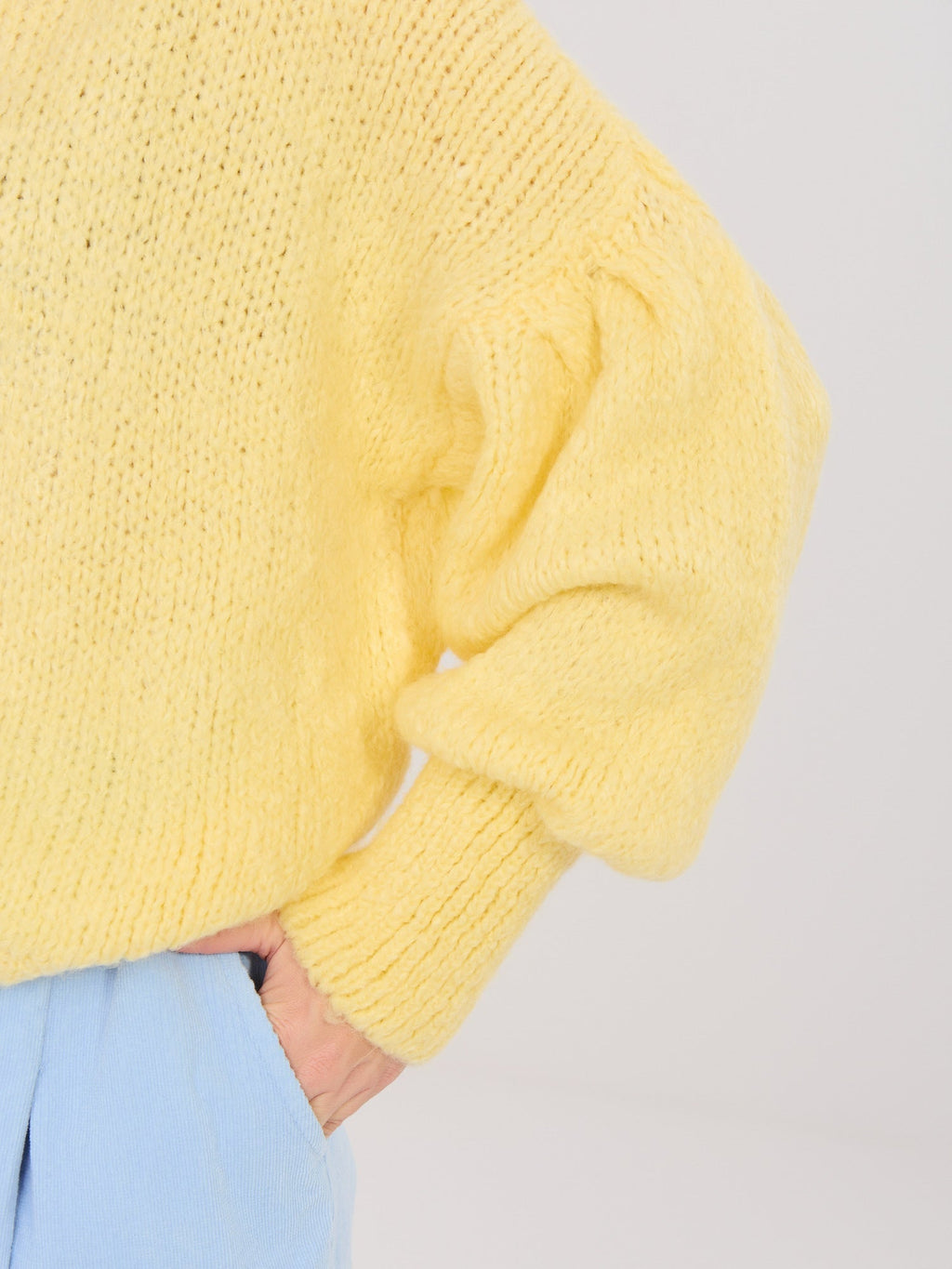 Maglia oversize con maniche a sbuffo (Ludovica)