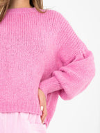 Maglia oversize con maniche a sbuffo (Ludovica)