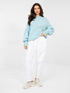 Maglia oversize con maniche a sbuffo (Ludovica)