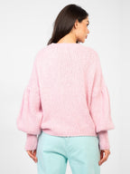 Maglia oversize con maniche a sbuffo (Ludovica)