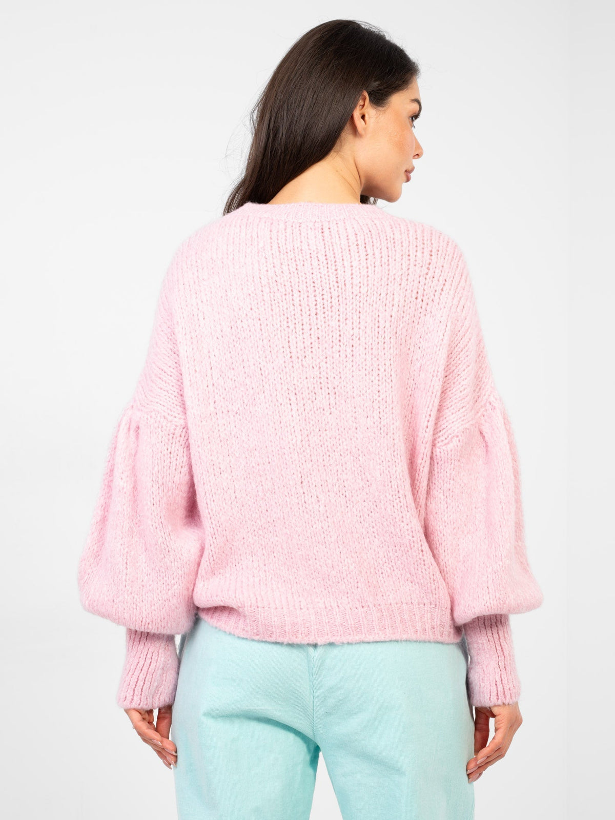 Maglia oversize con maniche a sbuffo (Ludovica)