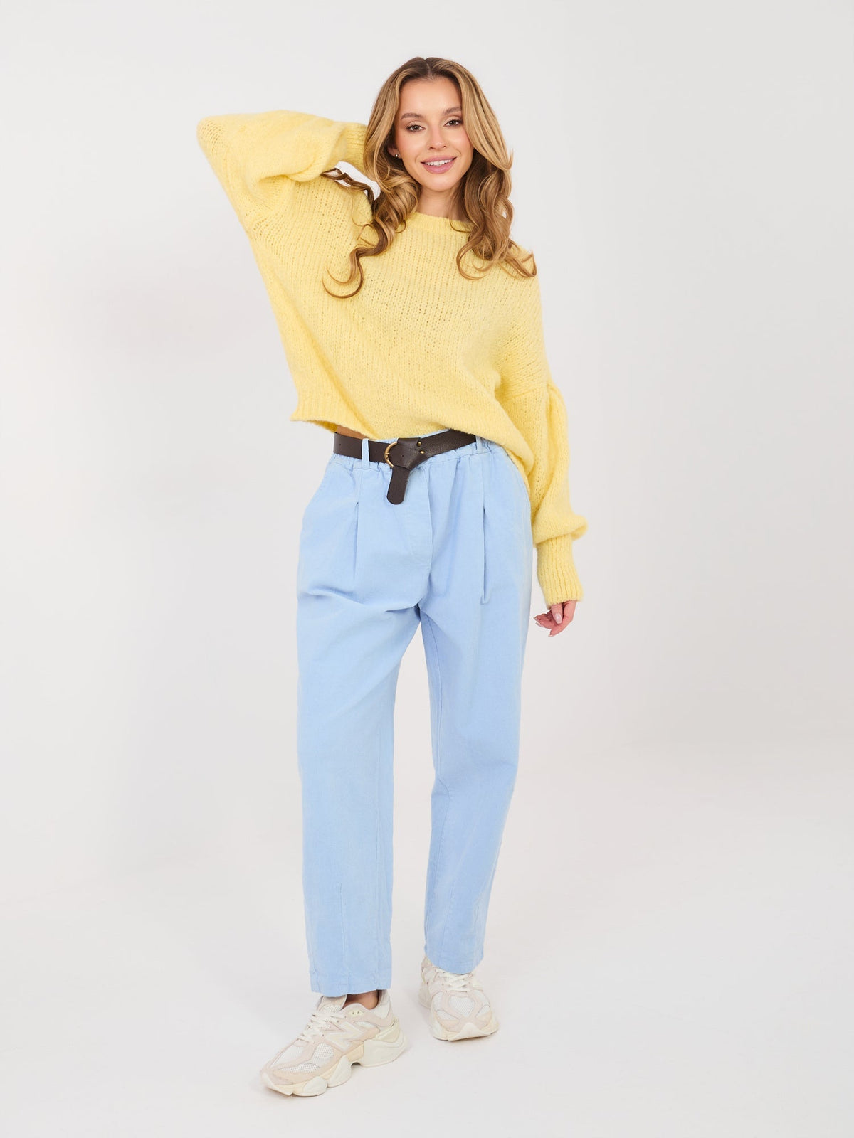 Maglia oversize con maniche a sbuffo (Ludovica)