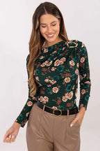 Maglia stampa floreale in viscosa - 219036