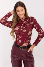 Maglia stampa floreale in viscosa - 219036