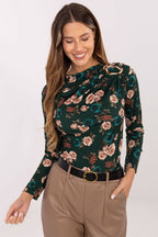 Maglia stampa floreale in viscosa - 219036