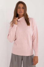 Maglione a collo alto da donna - 200326