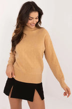 Maglione a collo alto da donna - 200326