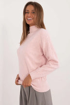 Maglione a collo alto da donna - 200326