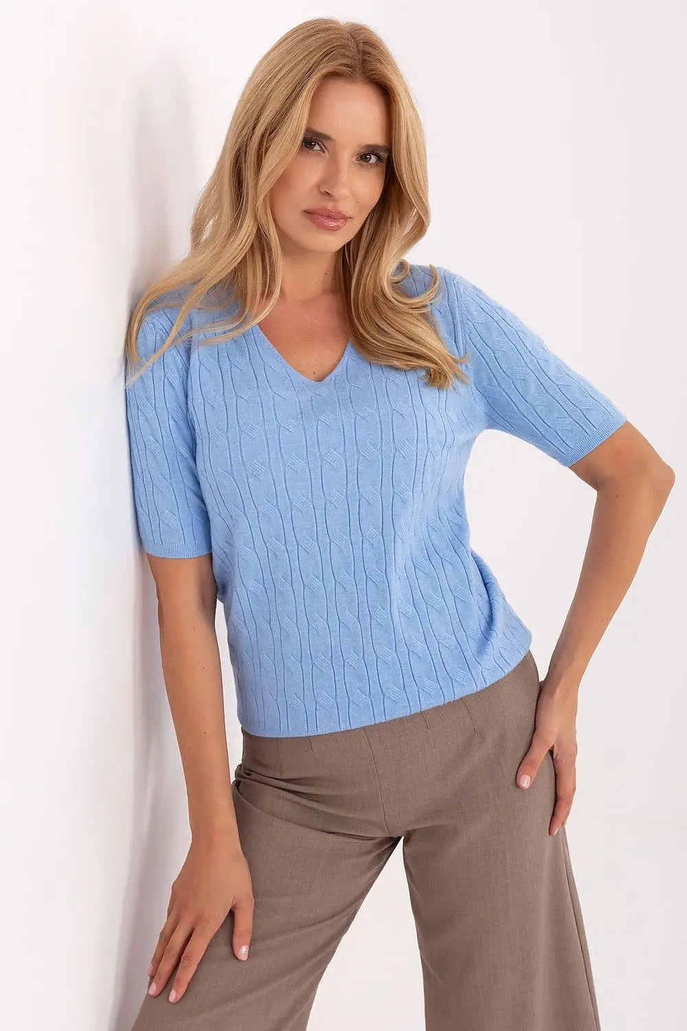 Maglione a manica corta model 217328