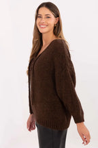 Maglione calda da donna in misto lana - 219208