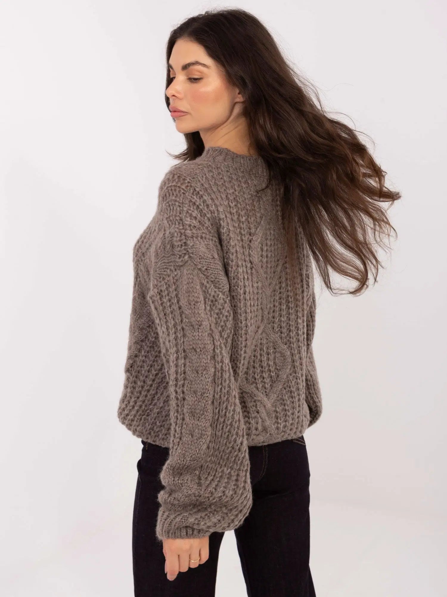 Maglione casual da donna in mohair - 221857