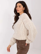 Maglione casual da donna in mohair - 221857