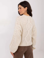 Maglione casual da donna in mohair - 221857